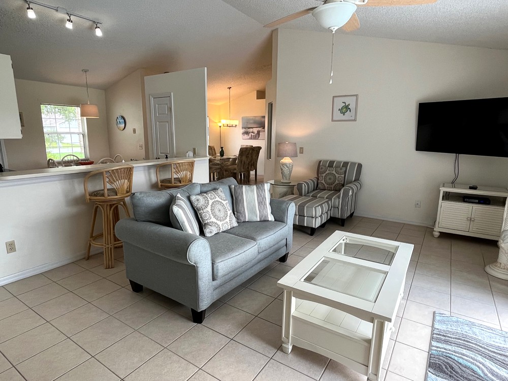Florida Villa Rental Living Room